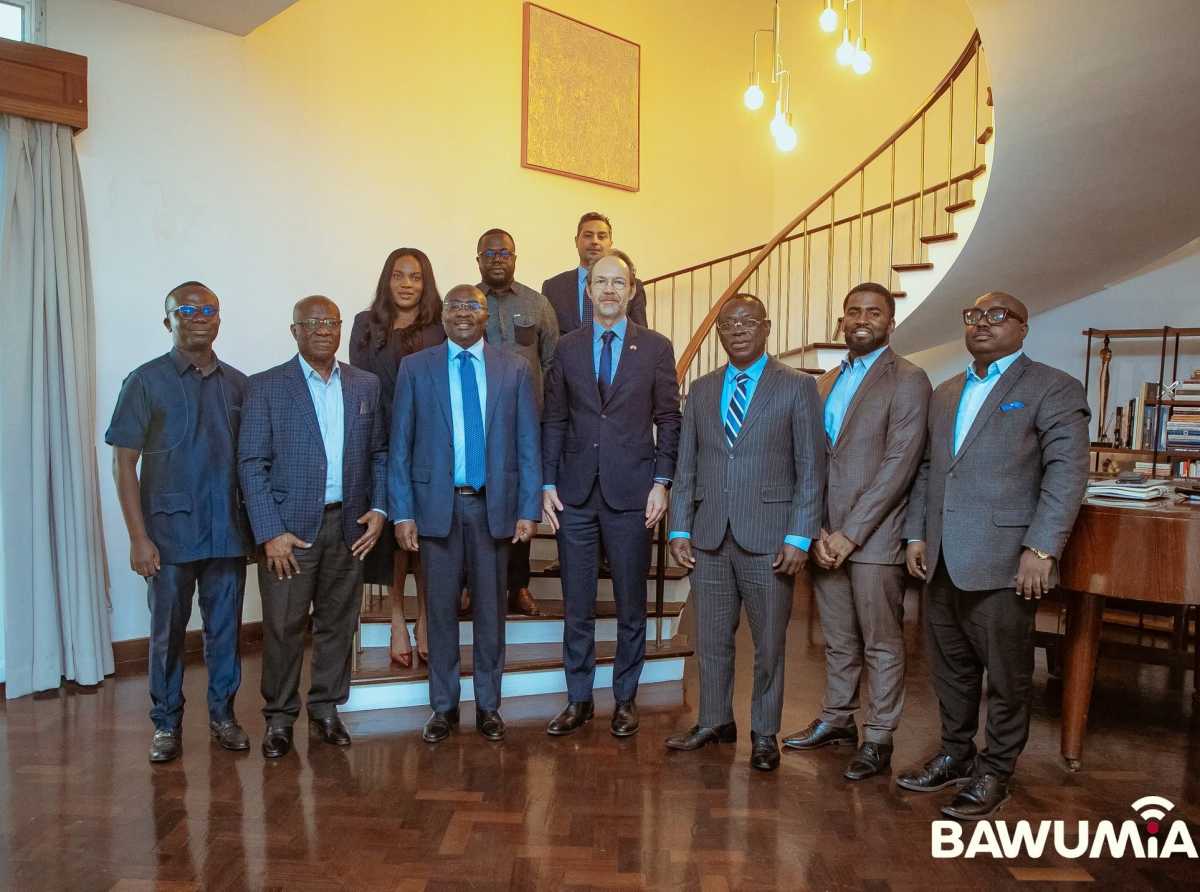 Bawumia engages with British High Commissioner